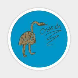 Ostrich Magnet